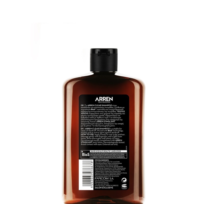 ARREN CLEAR SHAMPOO 400ML