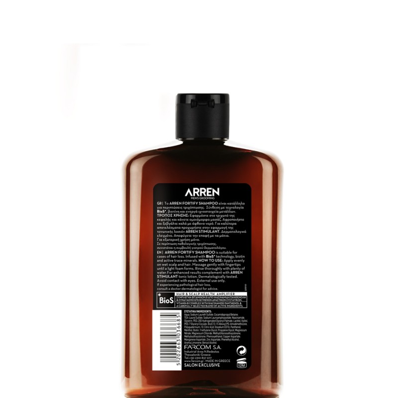 ARREN FORTIFY SHAMPOO 400ML